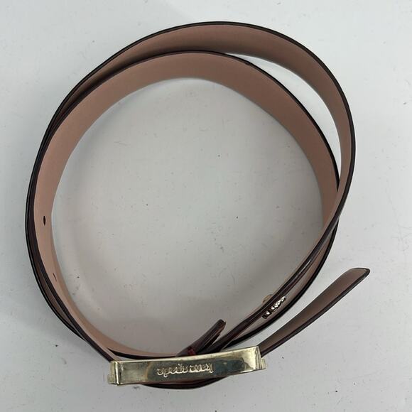 Kate Spade genuine leather dress belt sz S - Picture 2 of 6
